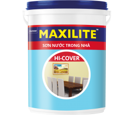 Sơn nội thất Maxilite Hi Cover mờ - 5 Lít