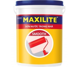 Sơn nội thất Maxilite Smooth mờ - 5 Lít
