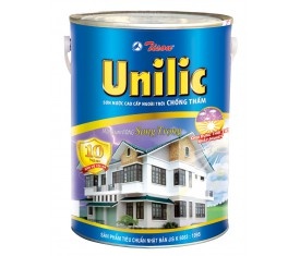 Sơn ngoại thất Tison Unilic siêu bóng - 1 Lít