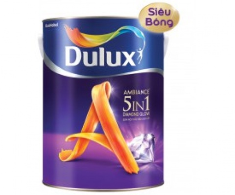 Sơn nội thất 5in1 diamond siêu bóng - 1 Lít