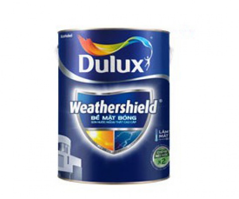 Sơn ngoại thất Dulux weathershield bóng - 1 Lít