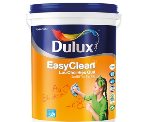 Sơn nội thất Dulux Easyclean bề mặt mờ - 18Lít