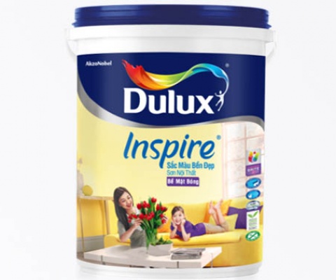Sơn nội thất  Dulux Inspire bề mặt bóng - 5Lít
