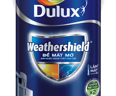 Sơn ngoại thất Dulux Weathershield  mờ - 5Lít