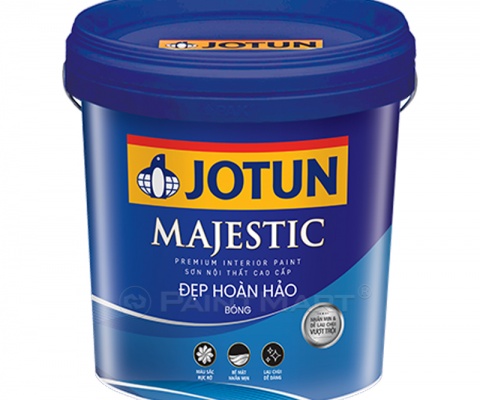 Sơn nội thất Majestic đẹp hoàn hảo bóng - 15 Lít