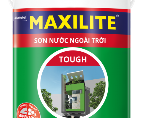 Sơn ngoại thất Maxilite Tough mờ - 5 Lít