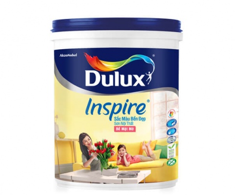 Sơn nội thất Dulux Inspire bề mặt mờ - 18Lít